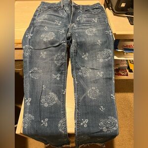 Express High Rise Cropped Leggings